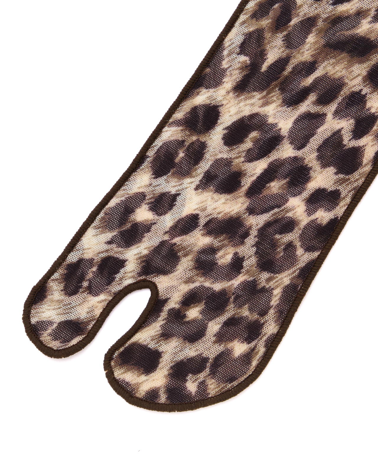 MARCOMONDE(マルコモンド)tulle tabi socks (Leopard)