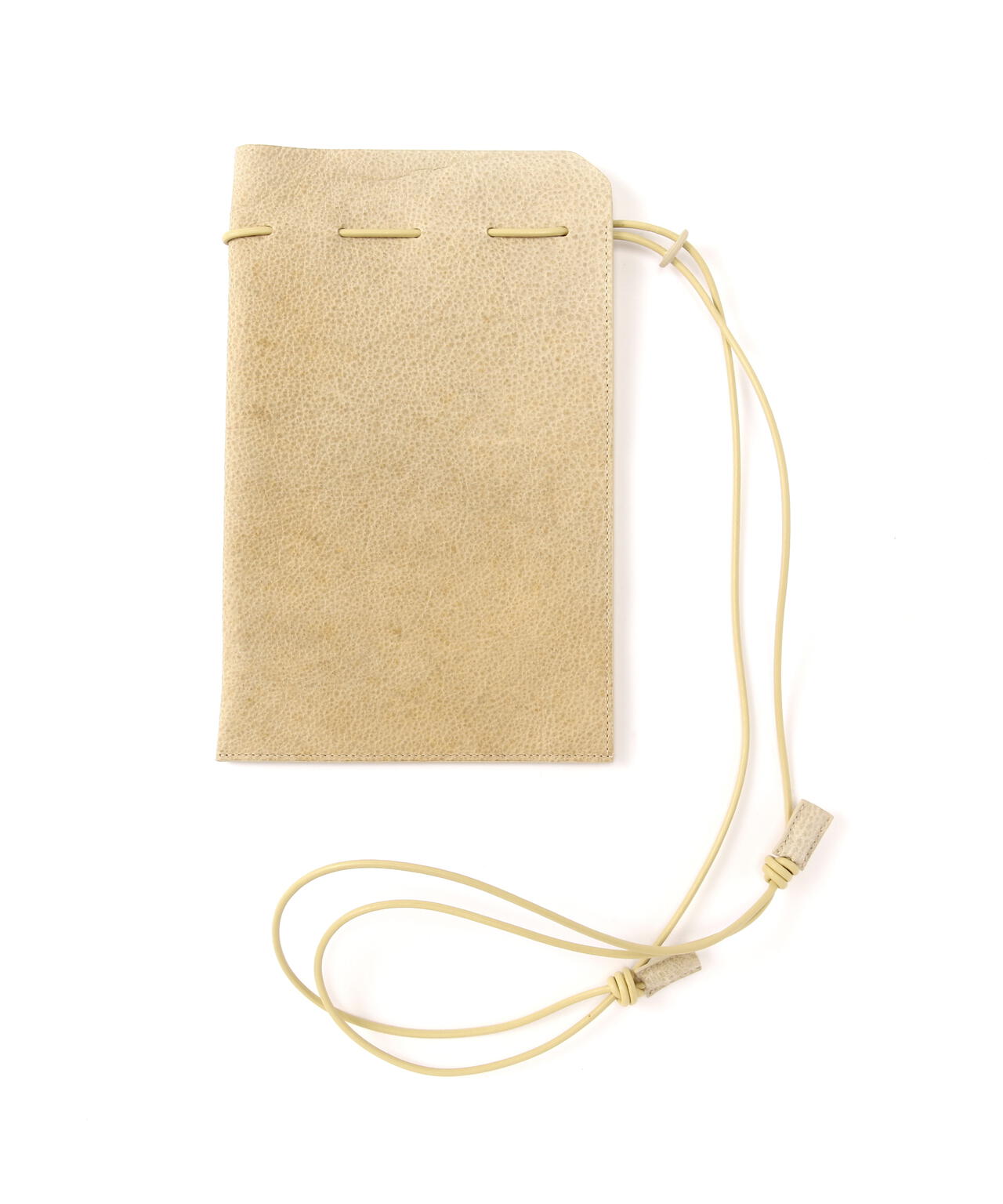 ITTI/イッチ/HERRIE KINCHAKU POUCH - PM / SHIRO