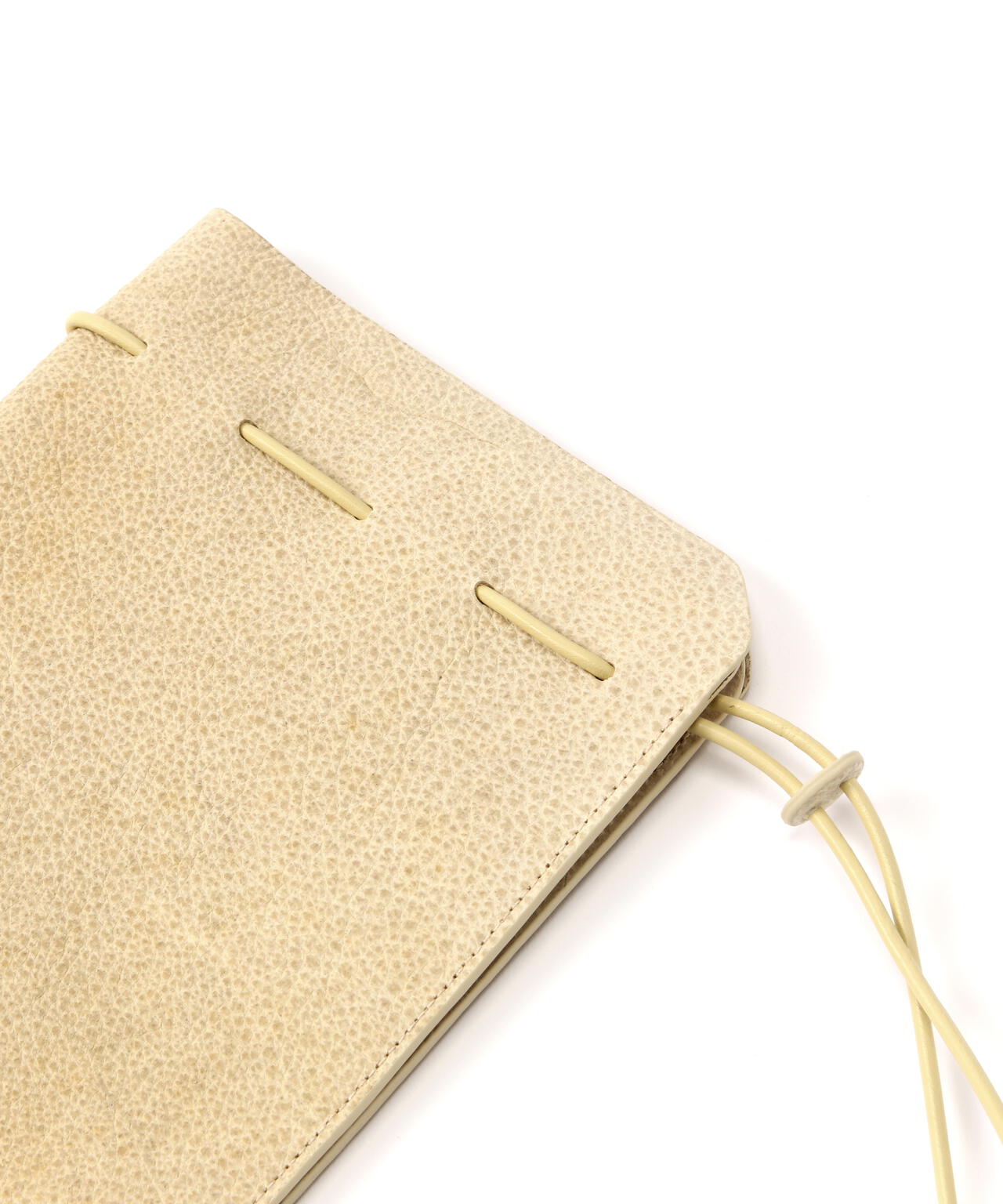 ITTI/イッチ/HERRIE KINCHAKU POUCH - PM / SHIRO