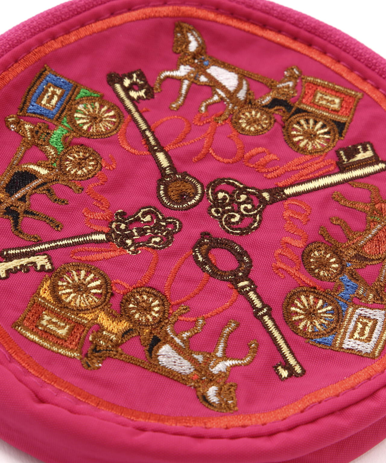 Ball&Chain(ボールアンドチェーン) KEY&CARRIAGE Circle pouch