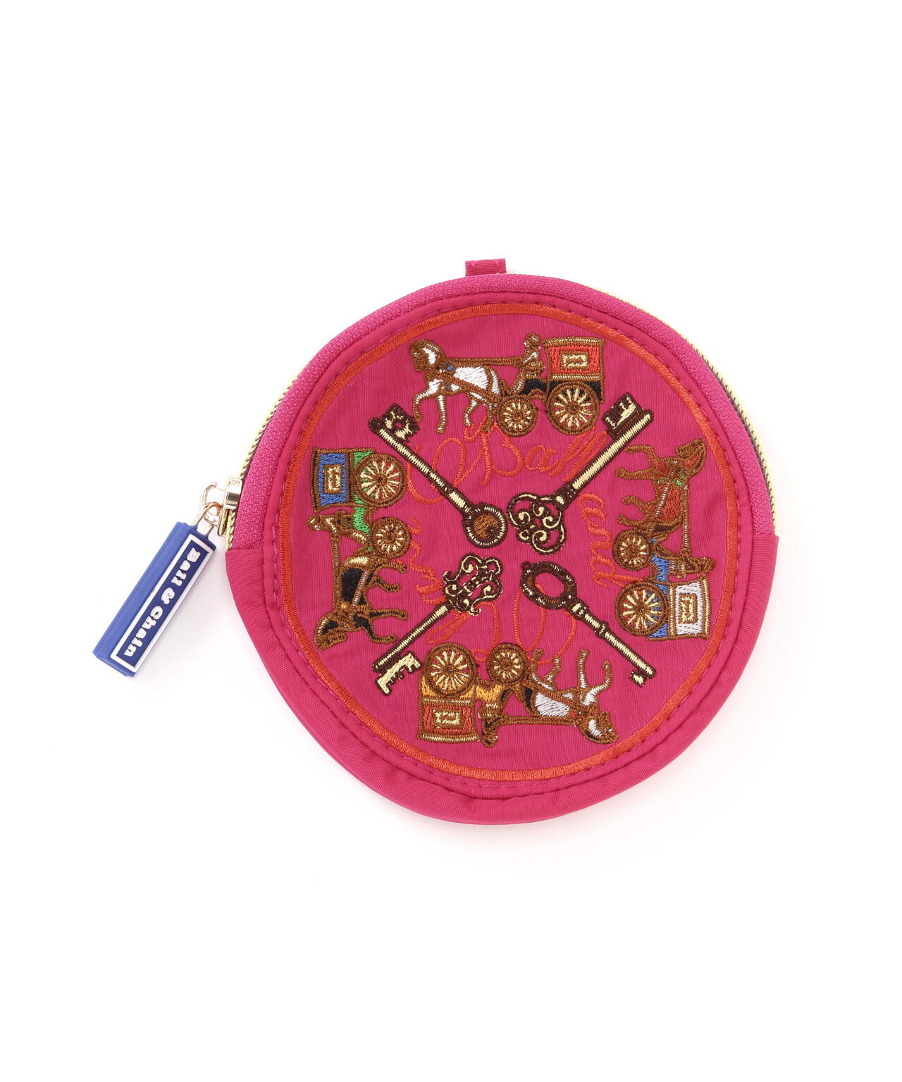 Ball&Chain(ボールアンドチェーン) KEY&CARRIAGE Circle pouch