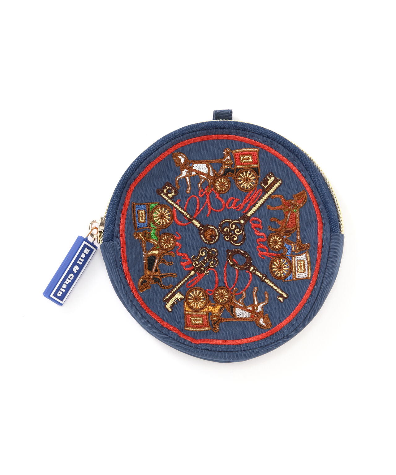 Ball&Chain(ボールアンドチェーン) KEY&CARRIAGE Circle pouch