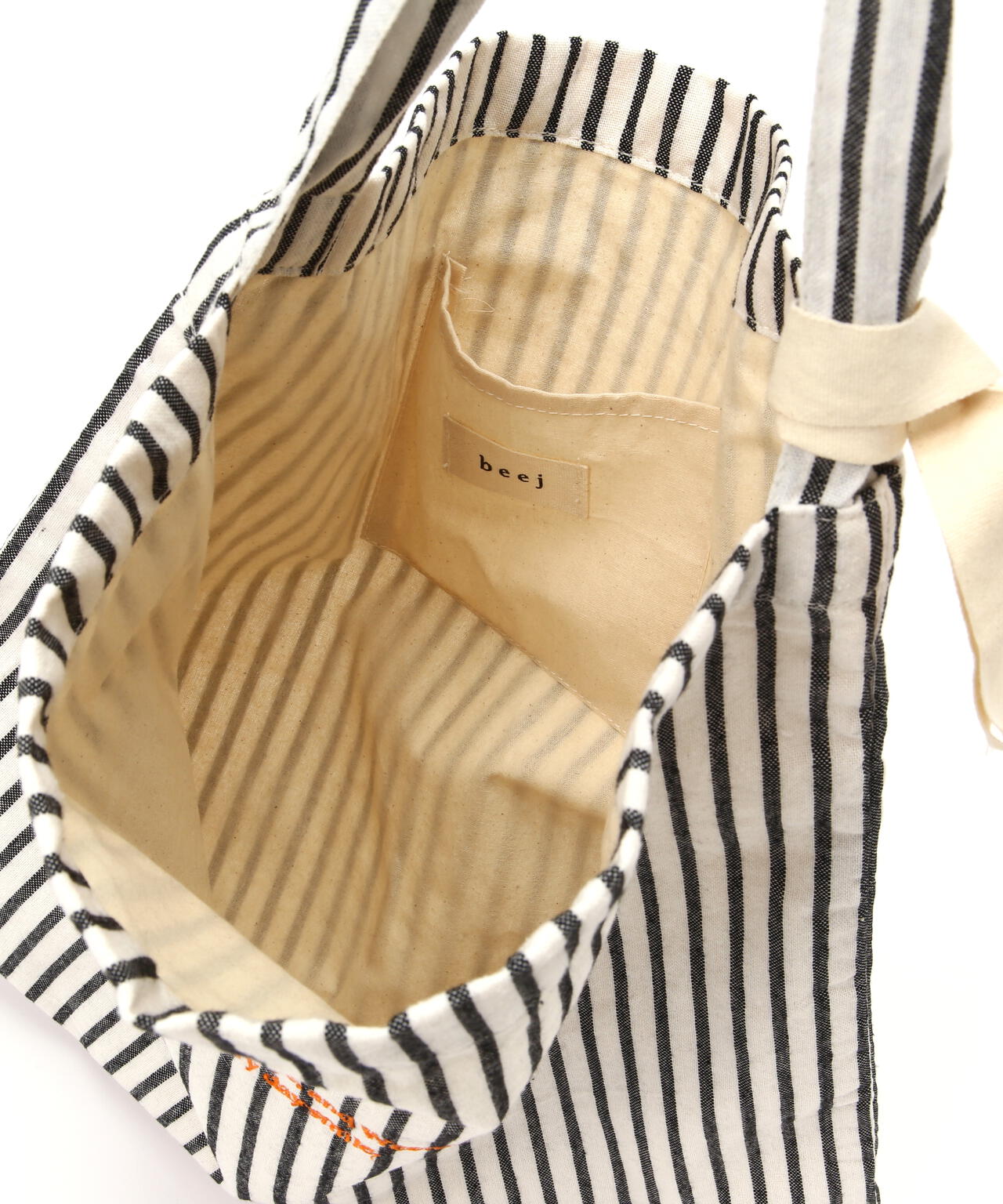 beej(ビージ)stripe fabric oneshoulder bag/ショルダーバッグ