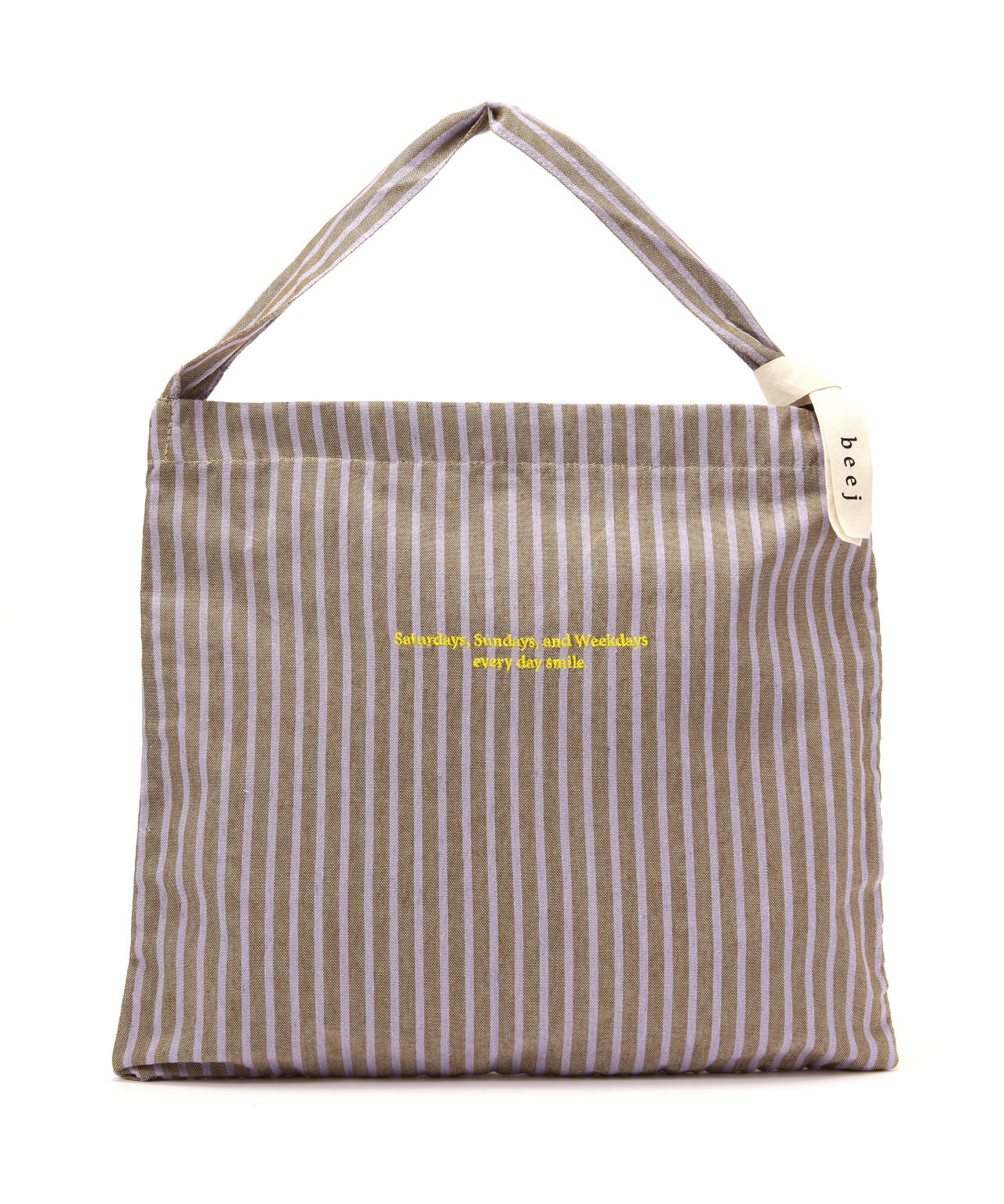 beej(ビージ)stripe fabric oneshoulder bag/ショルダーバッグ