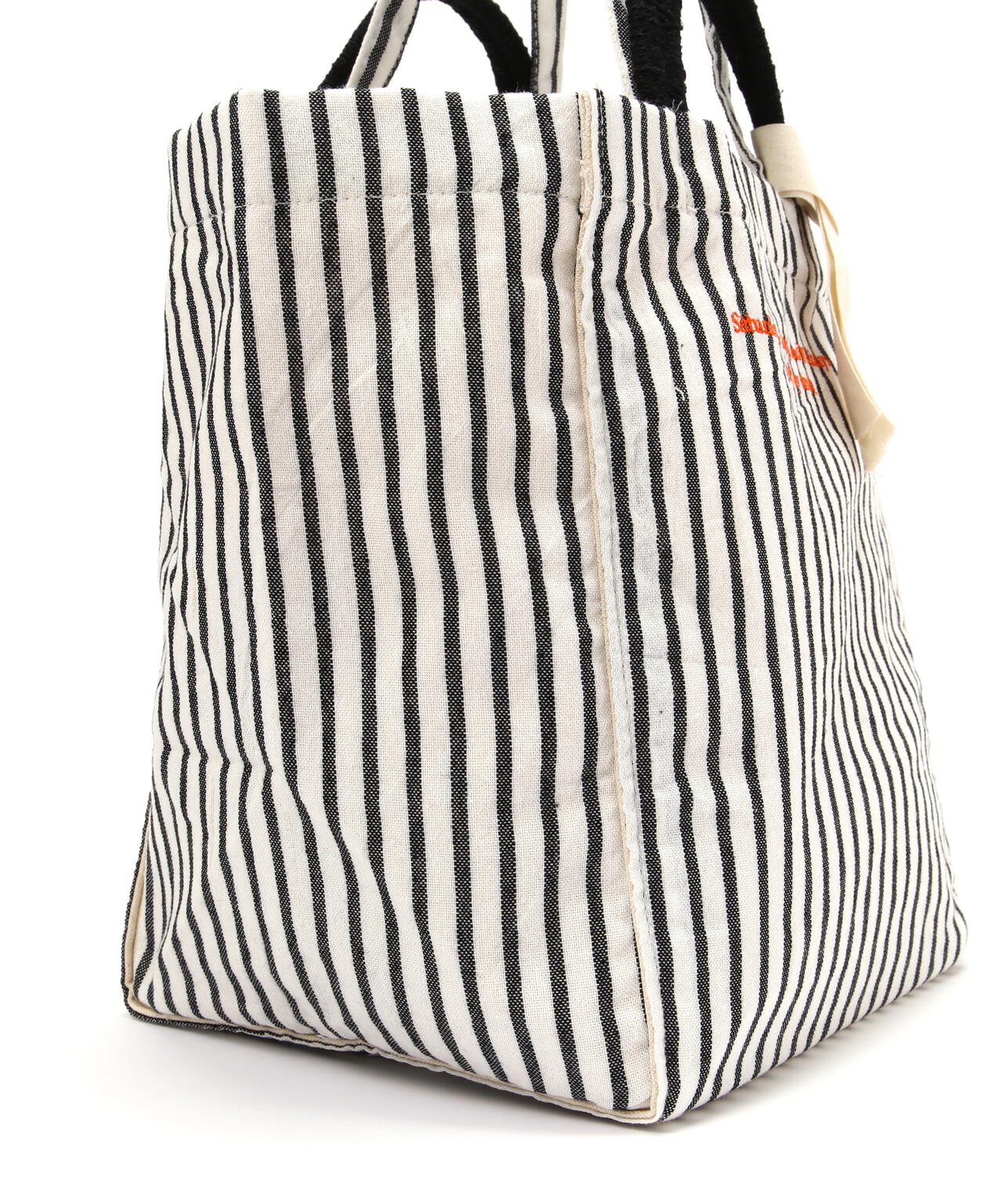 beej(ビージ)stripe fabric bigtote bag