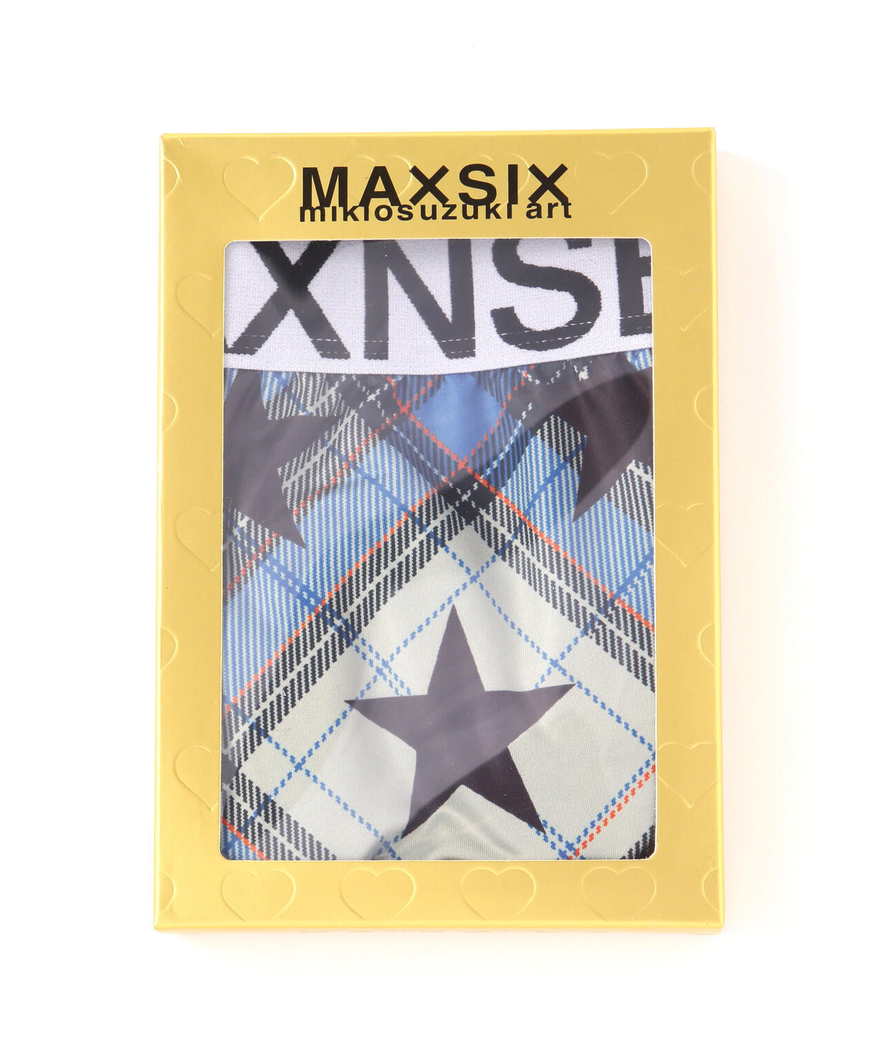 maxsix(マックスシックス)BOXER PANTS / CHECK & STARS