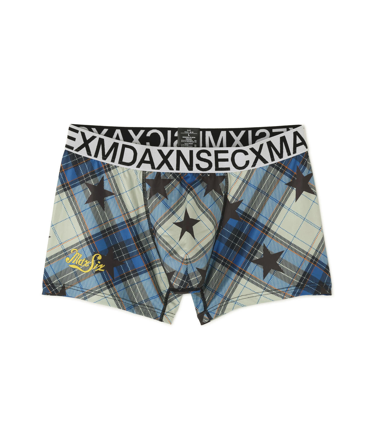 maxsix(マックスシックス)BOXER PANTS / CHECK & STARS