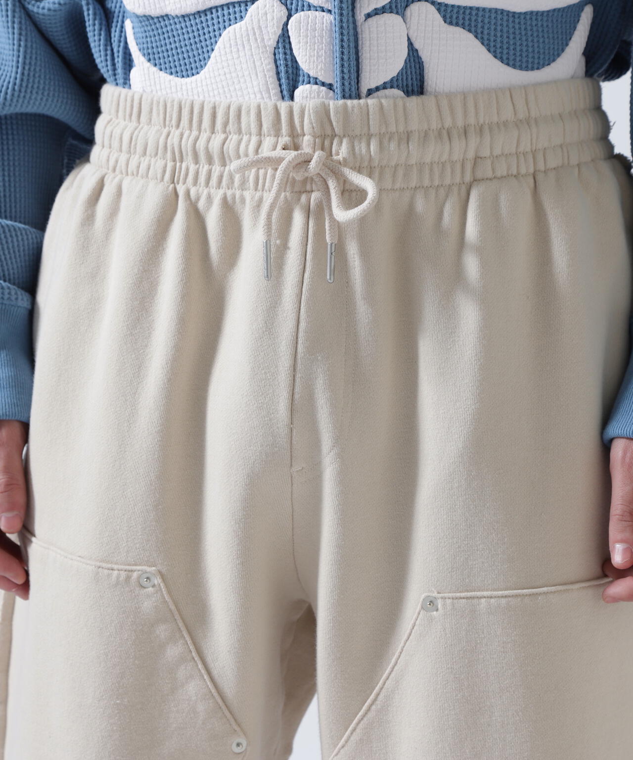RENOVA/レノバ DOUBLE KNEE SWEAT PANTS ダブルニー スウェットパンツ