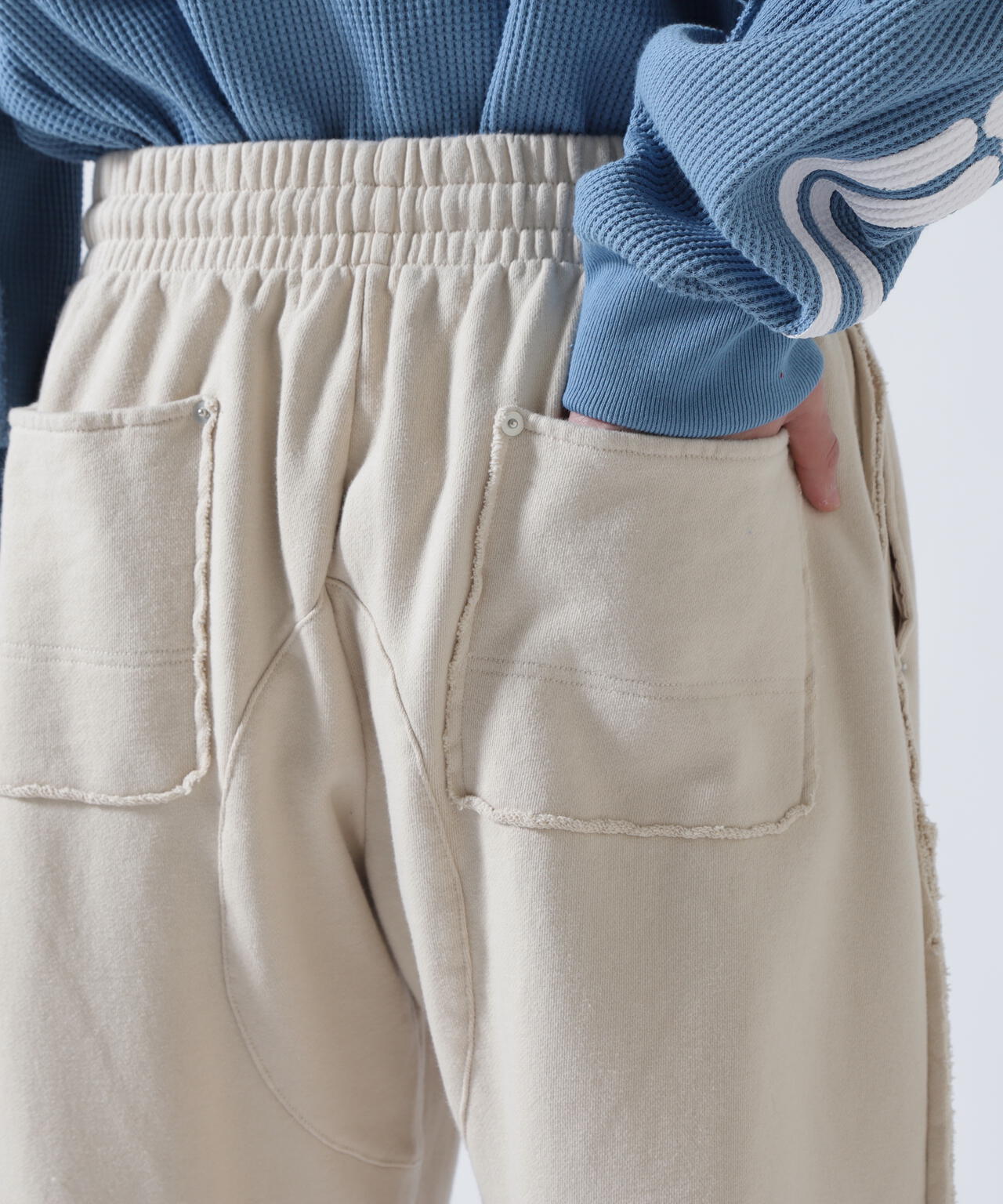 RENOVA/レノバ DOUBLE KNEE SWEAT PANTS ダブルニー スウェットパンツ