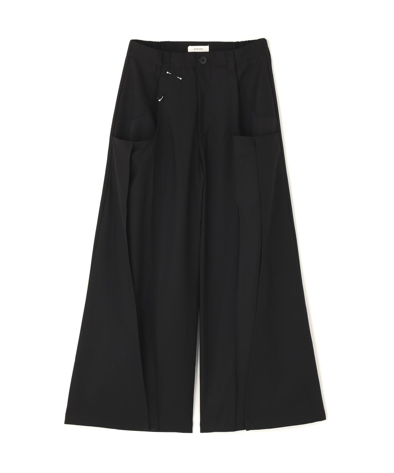 Knuth Marf(クヌースマーフ)pierced drape pants(unisex)/stripegray