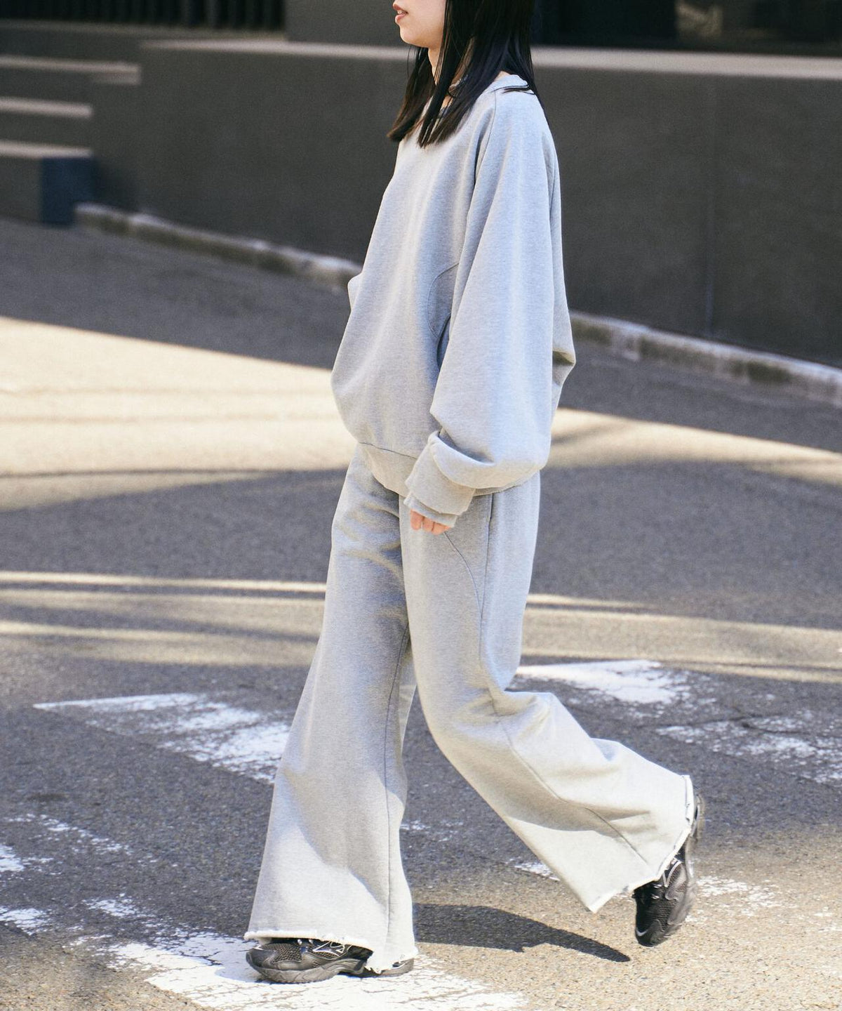 Knuth Marf(クヌースマーフ)wide-leg sweatpants(unisex)