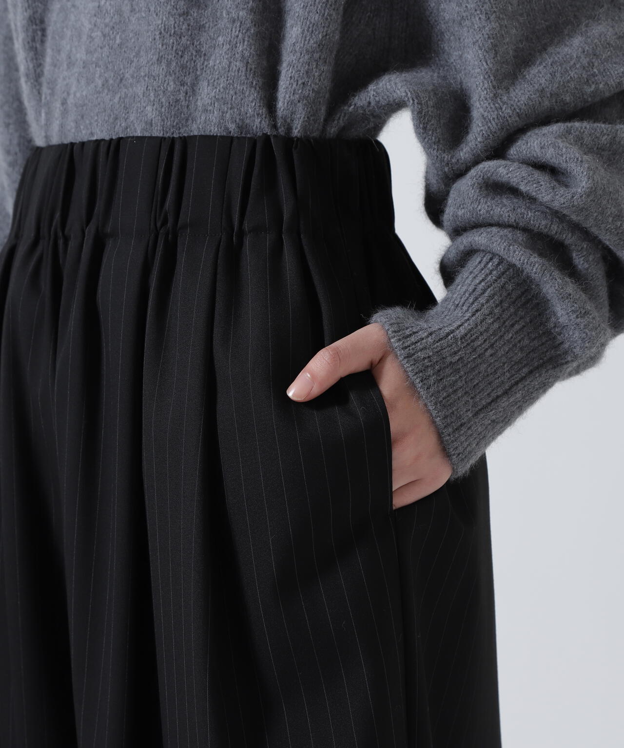 DROIT BELLO(ドロイトベロ)ストライプパンツ