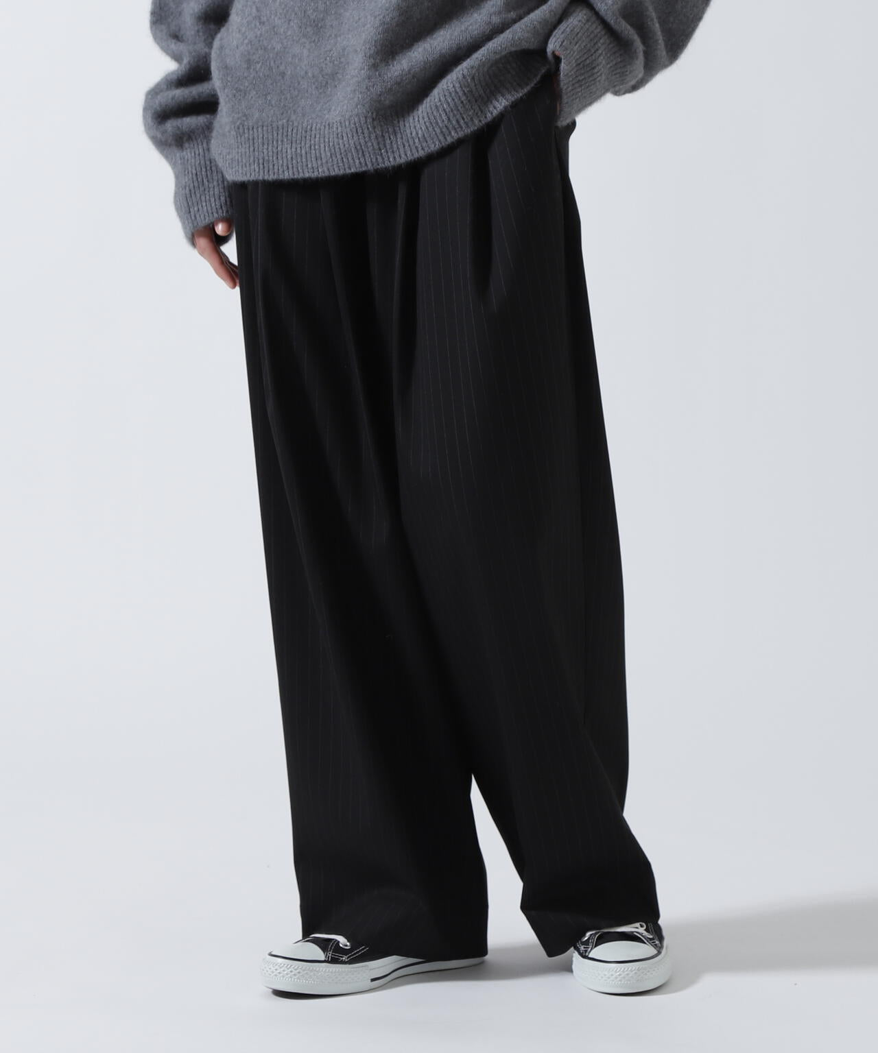 DROIT BELLO(ドロイトベロ)ストライプパンツ