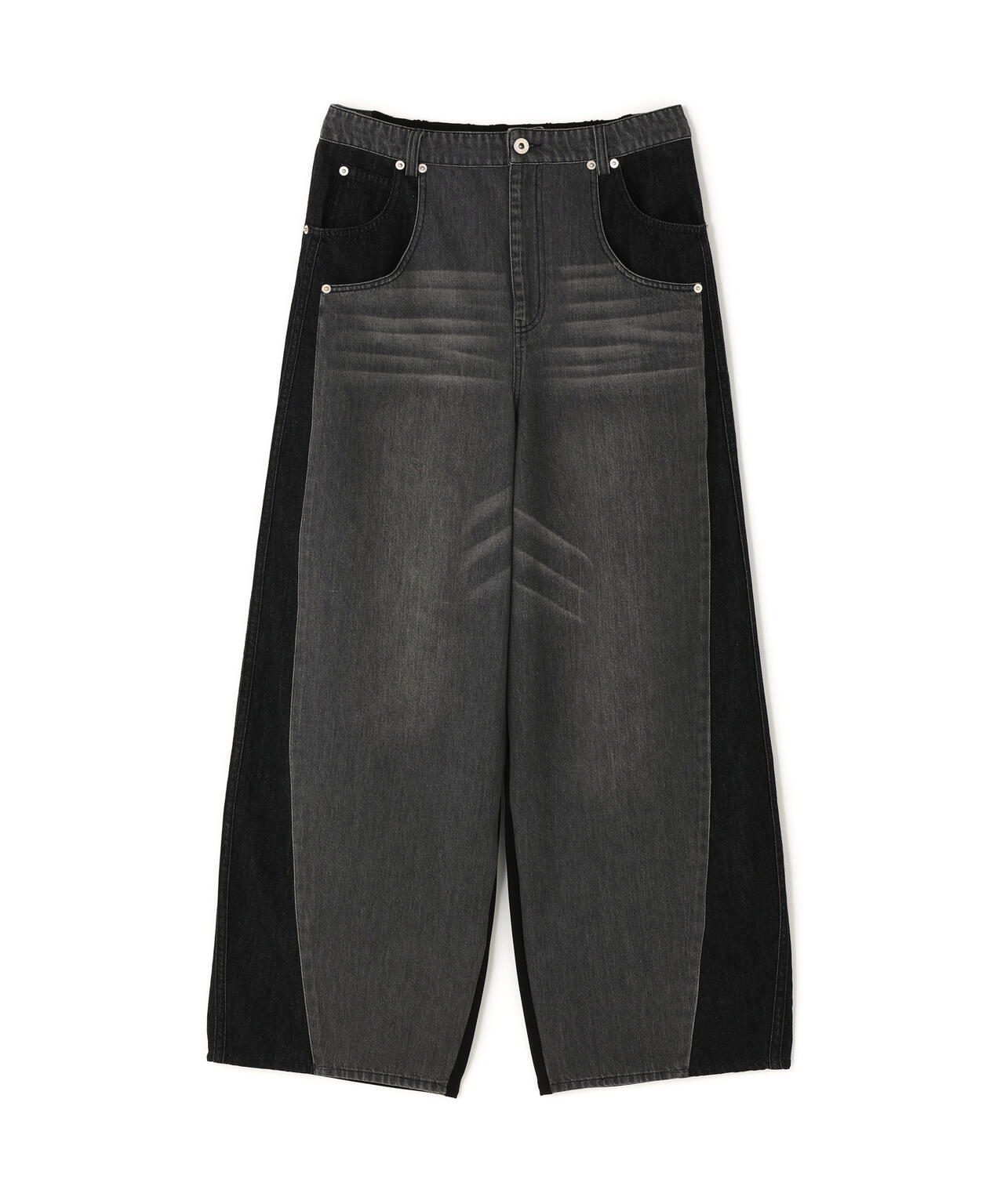 AULA AILA(アウラ アイラ)別注コクーンシルエットデニムパンツ