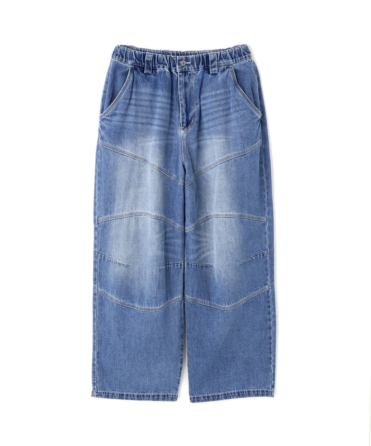 RENOVA(レノバ)BIKER DENIM EASY PANTS