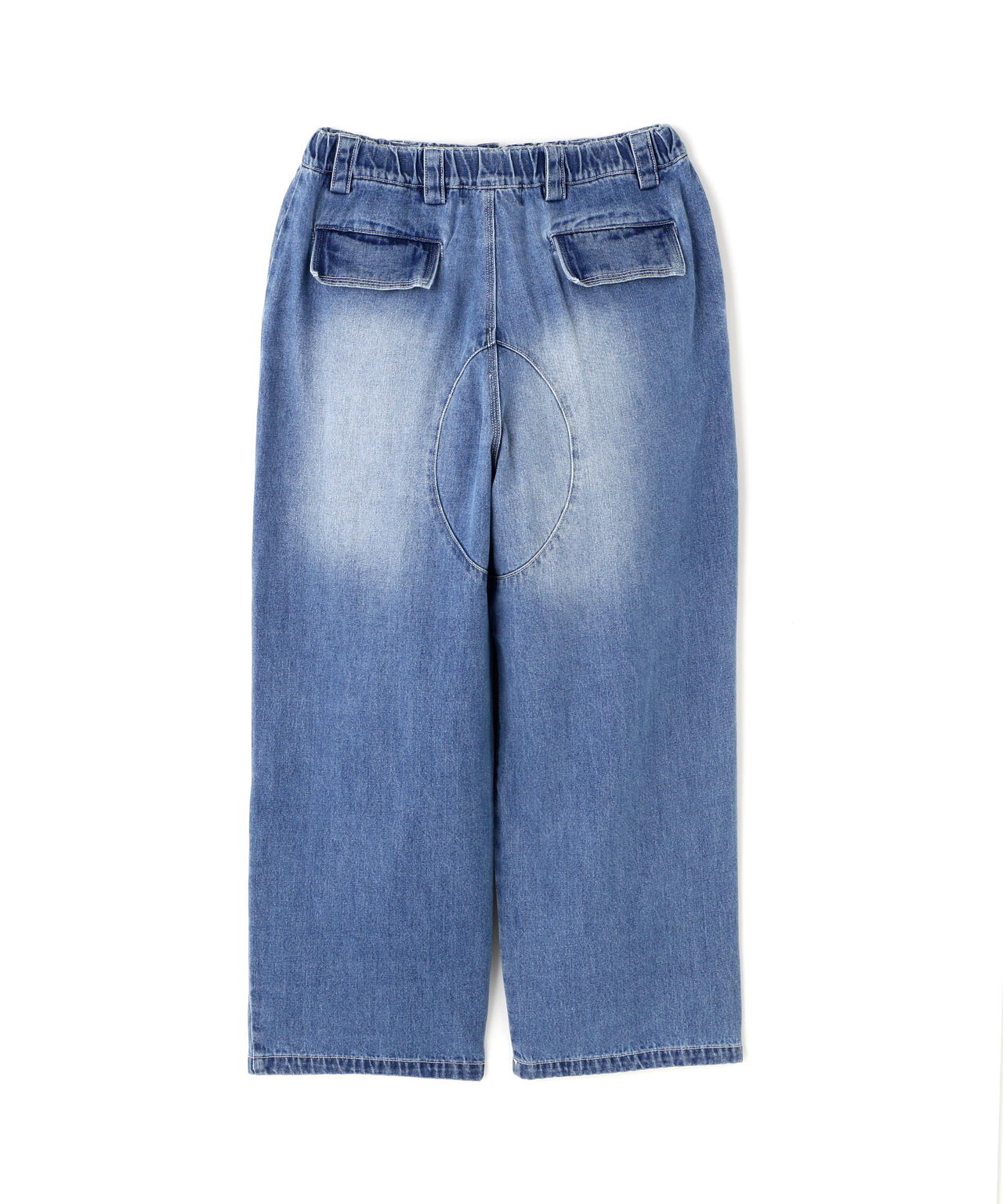 RENOVA(レノバ)BIKER DENIM EASY PANTS