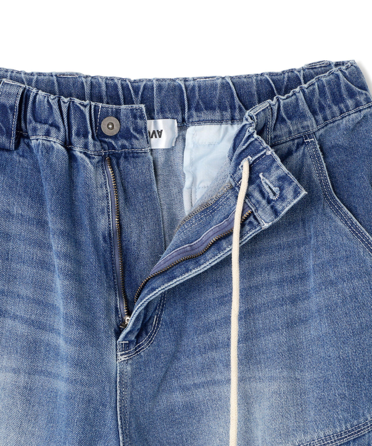 RENOVA(レノバ)BIKER DENIM EASY PANTS