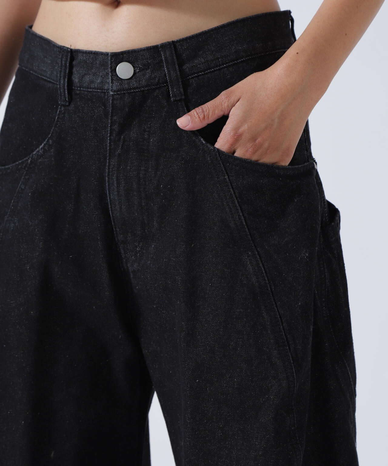 Knuth Marf(クヌースマーフ)tuck design denim pants
