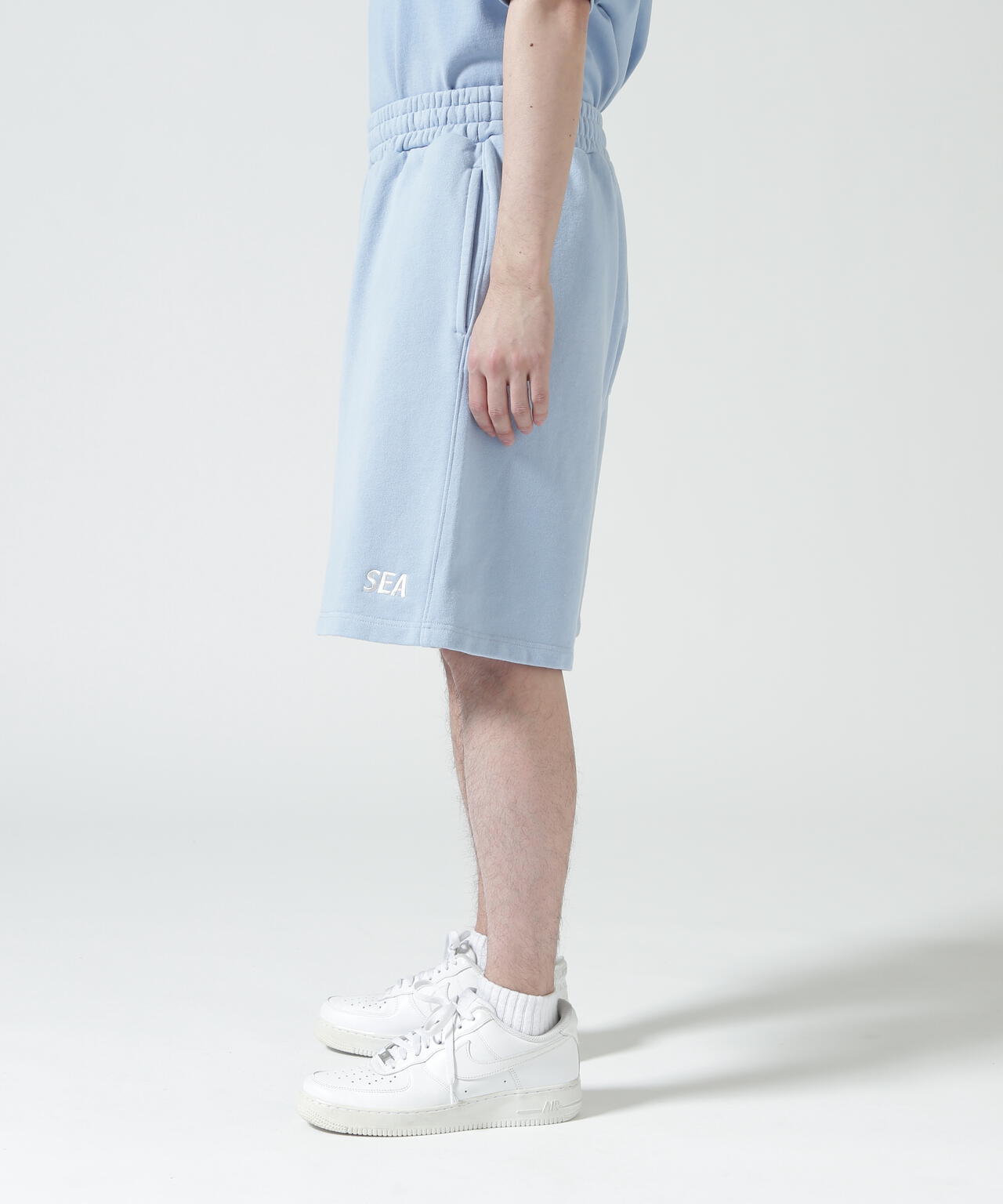 WIND AND SEA(ウィンダンシー)SULFUR DYEING LOGO HALF PANTS