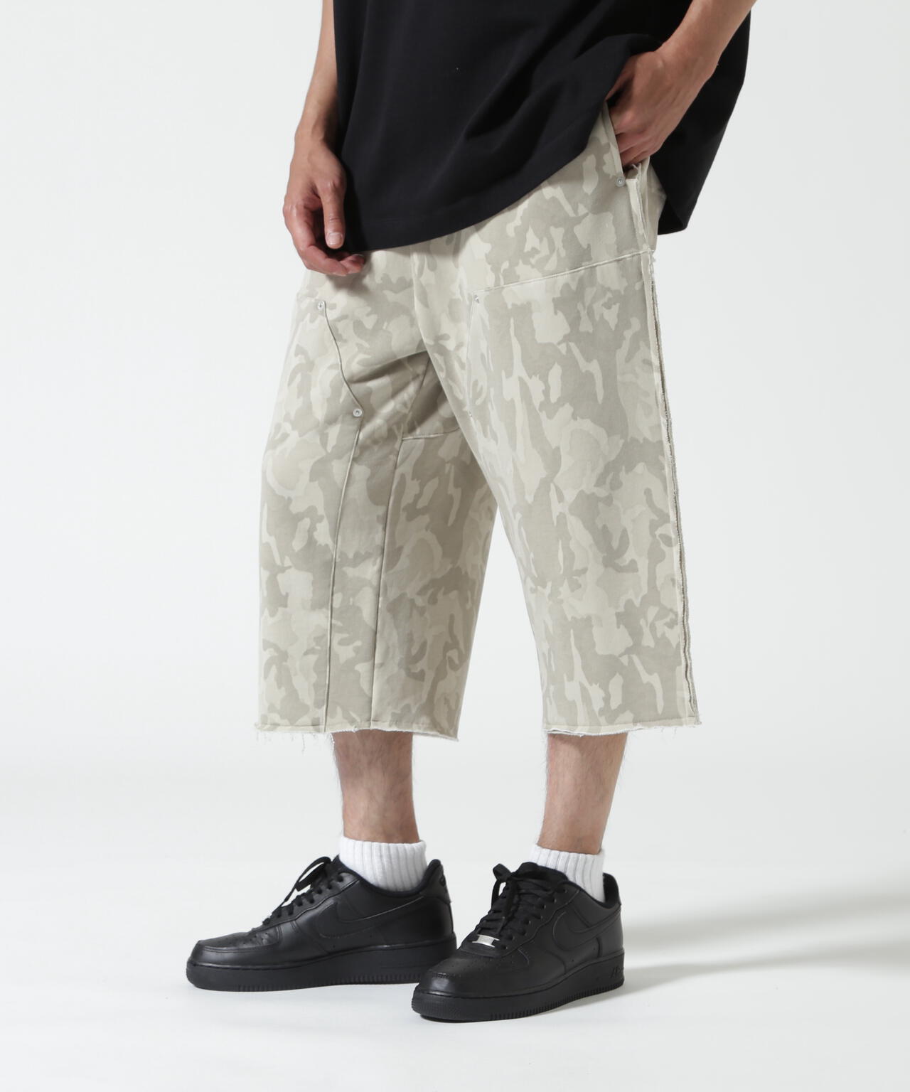 RENOVA / DOUBLE KNEE SWEAT SHORTS ダブルニー スウェットショーツ