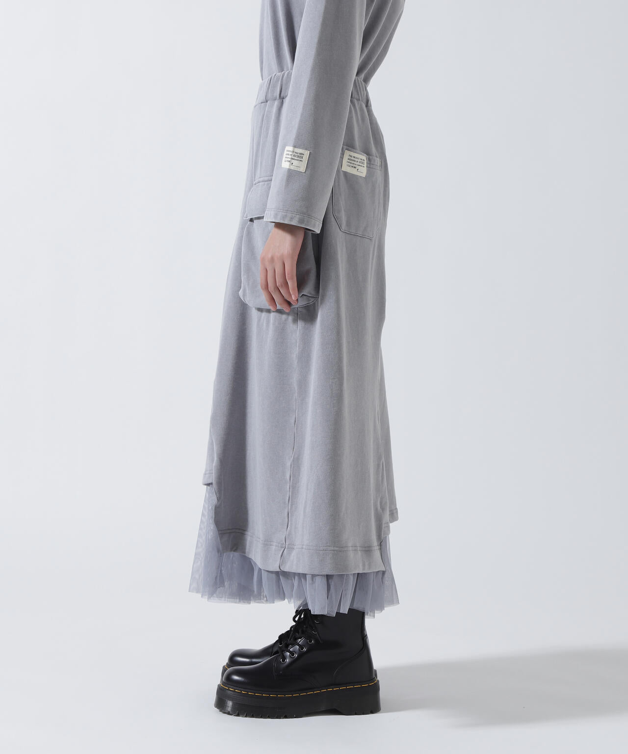 AVIREXxAULA AILA(アヴィレックスxアウラ)チュールコンビスカート