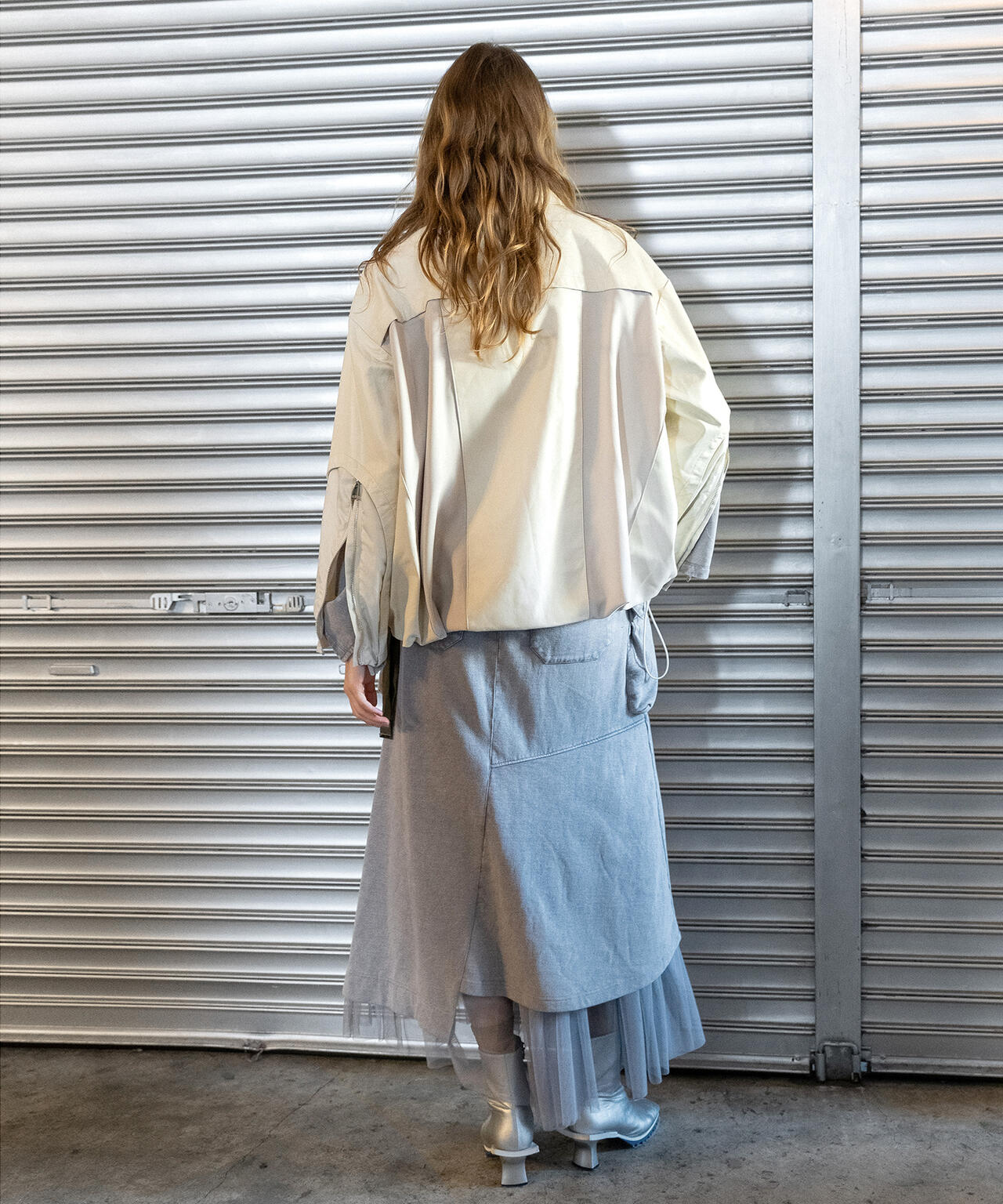 AVIREXxAULA AILA(アヴィレックスxアウラ)チュールコンビスカート