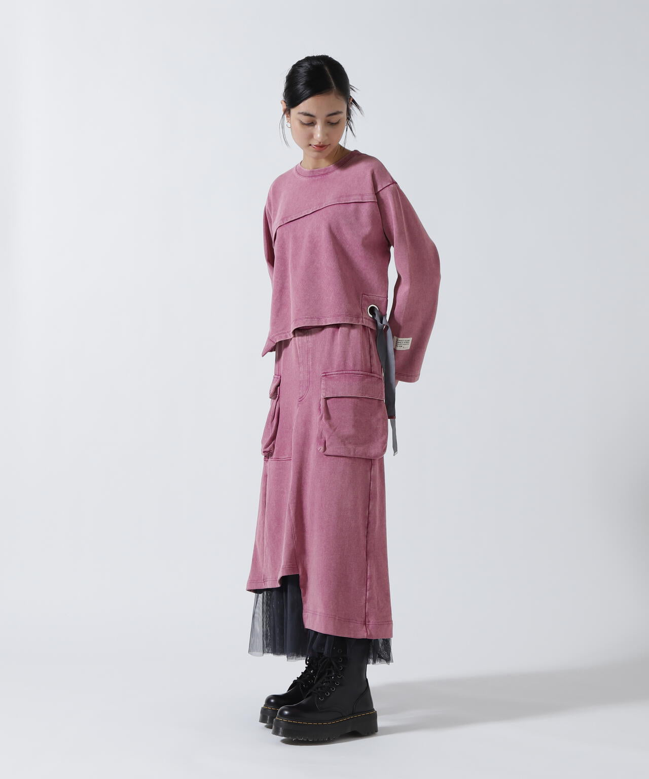 AVIREXxAULA AILA(アヴィレックスxアウラ)チュールコンビスカート