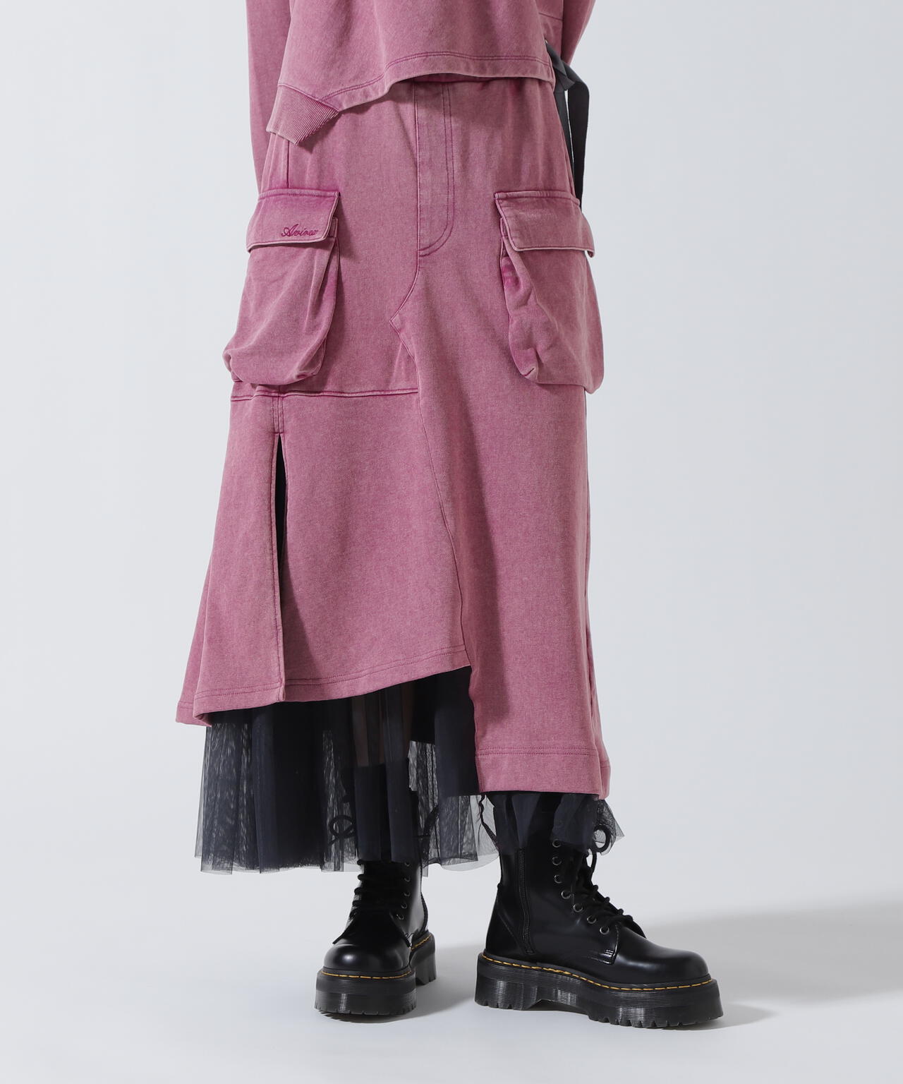 AVIREXxAULA AILA(アヴィレックスxアウラ)チュールコンビスカート