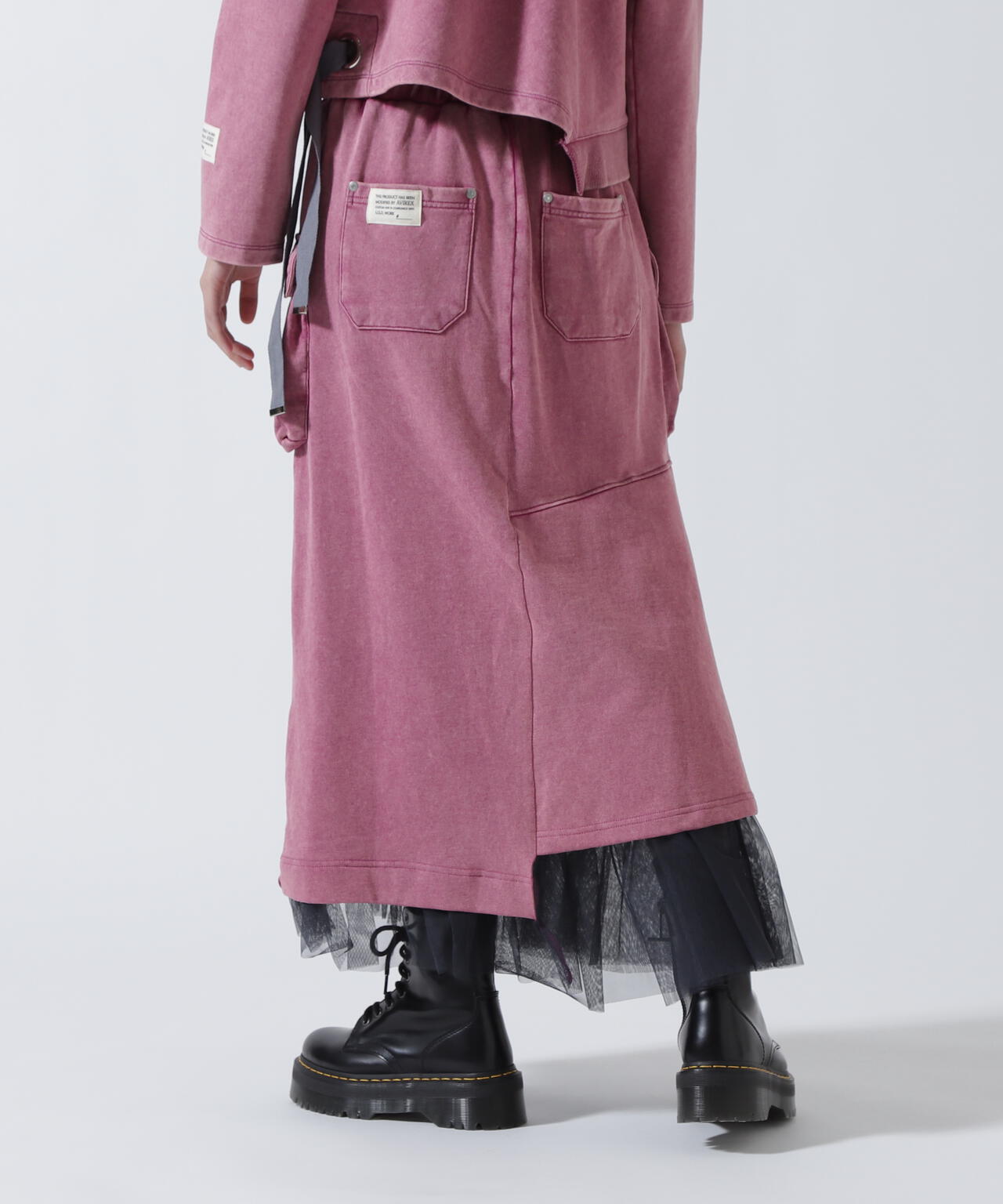 AVIREXxAULA AILA(アヴィレックスxアウラ)チュールコンビスカート