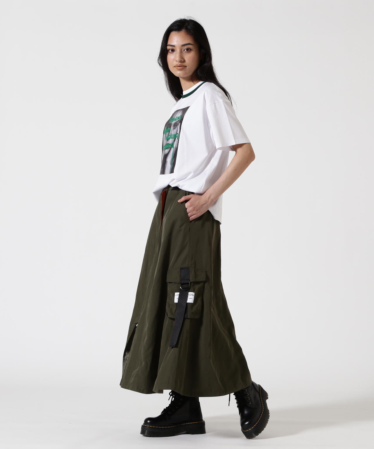 Risley(リズレー) 別注アシメリバーシブルスカート