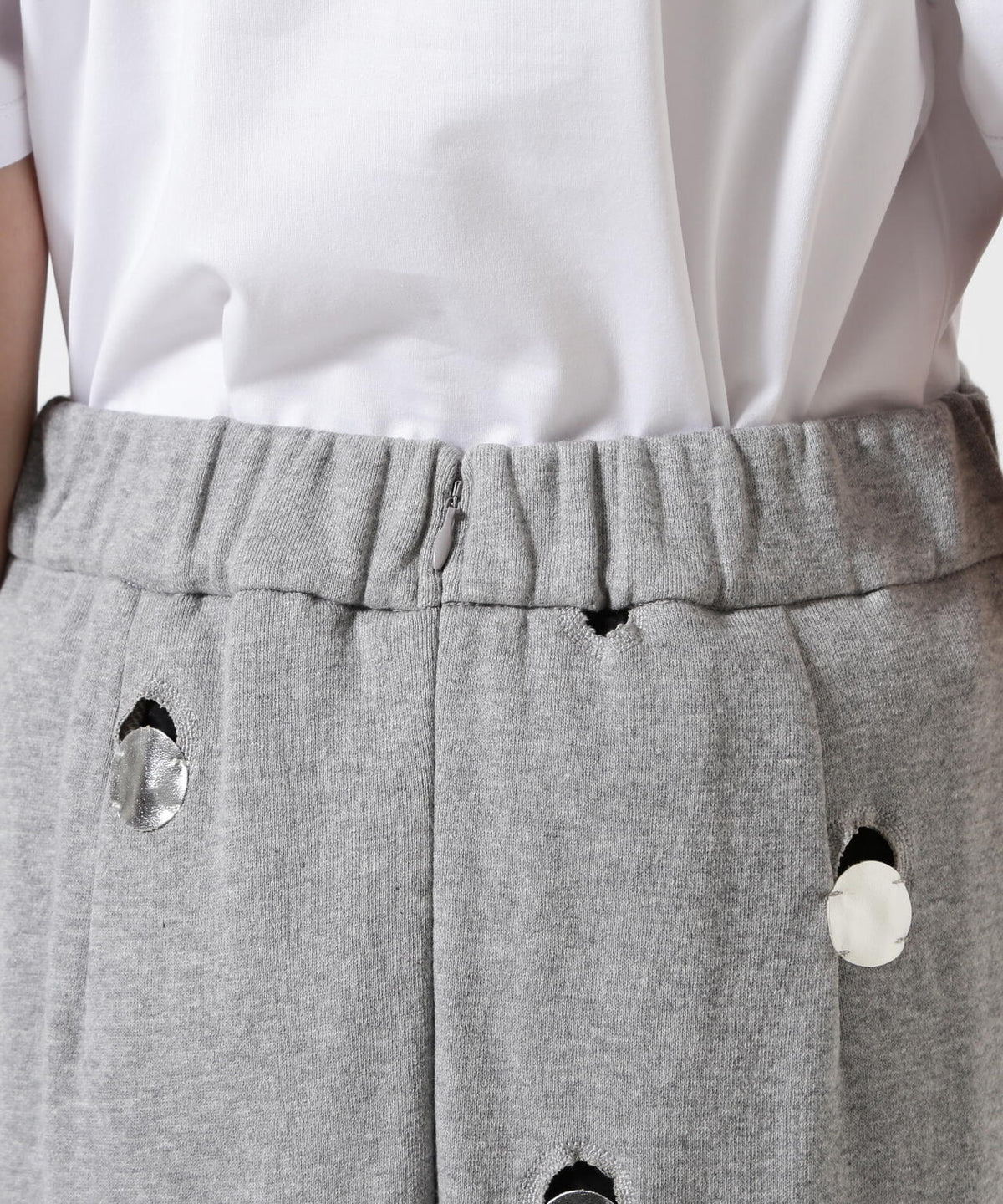 RUMCHE(ラムシェ) 別注DOT MIRROR SWEAT SKIRT