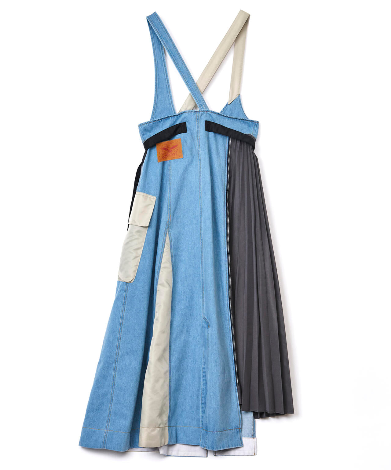 AVIREXxAULA AILA(アヴィレックスxアウラアイラ)サイドプリーツジャンスカ