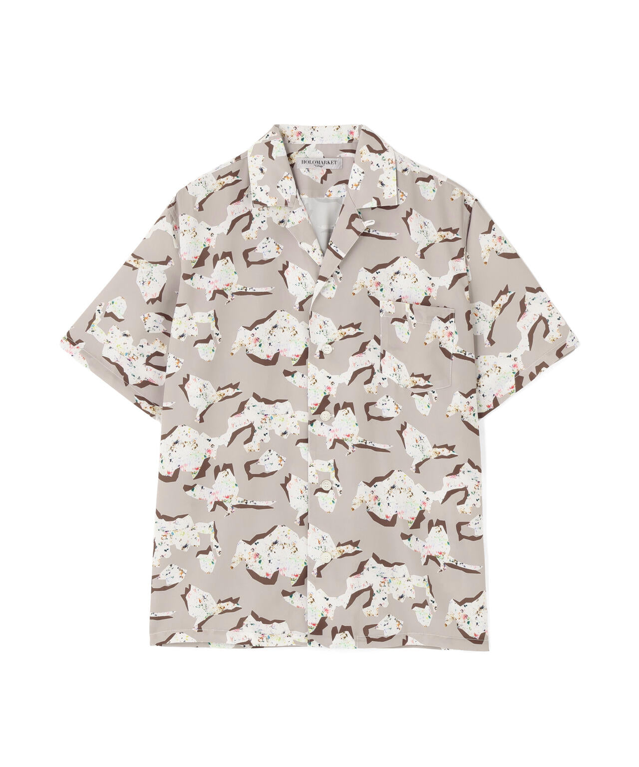 HOLO MARKET(ホロマーケット)HMV S/S SHIRTS / 総柄アロハ半袖シャツ