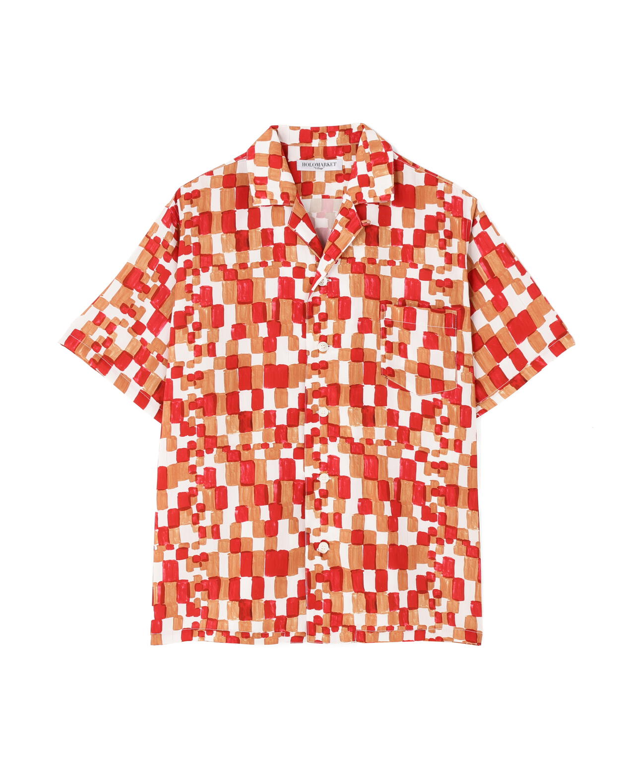 HOLO MARKET(ホロマーケット)HMV S/S SHIRTS / 総柄アロハ半袖シャツ