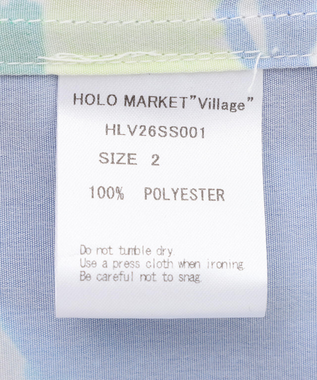 HOLO MARKET(ホロマーケット)HMV S/S SHIRTS / 総柄アロハ半袖シャツ