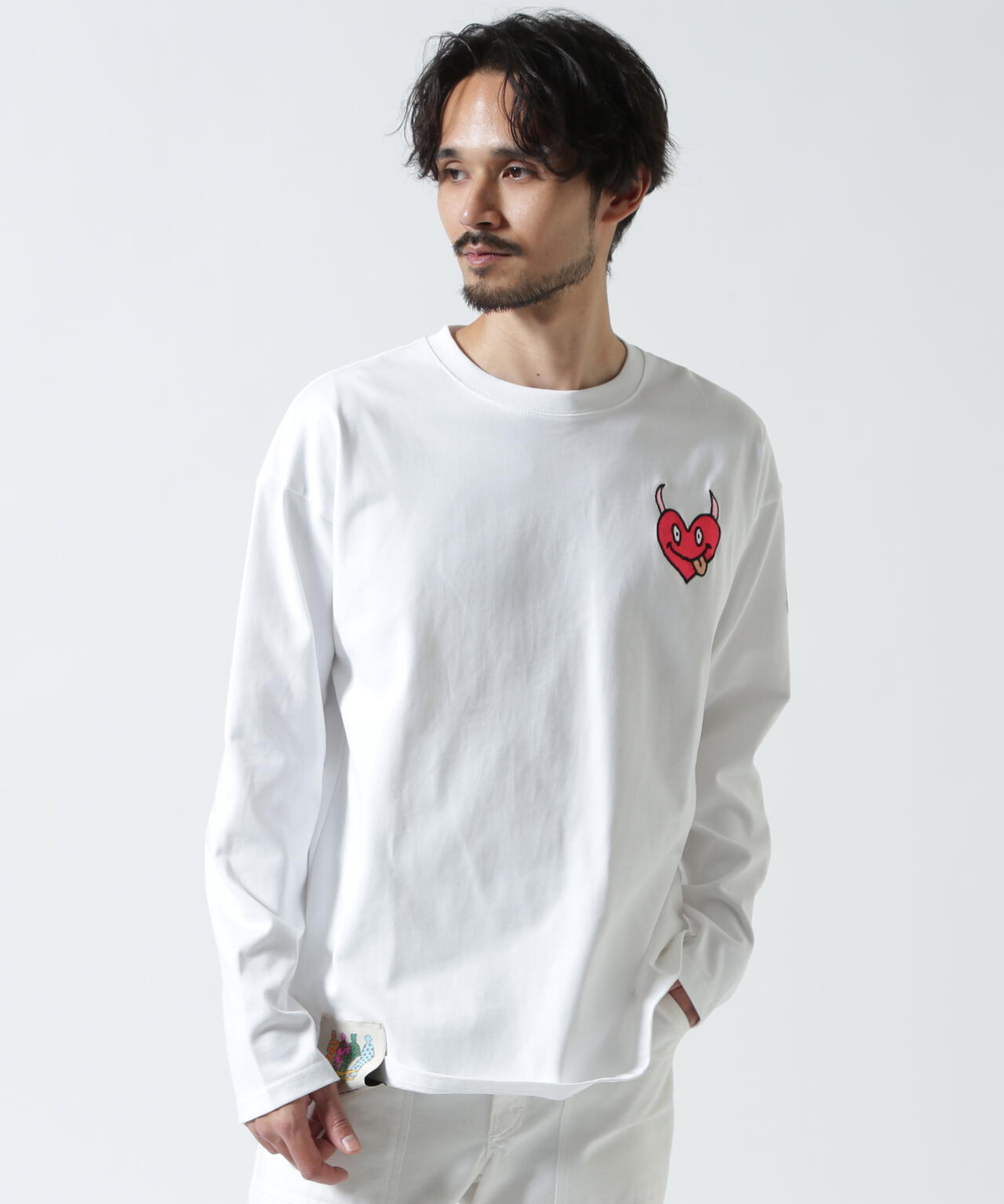 maxsix(マックスシックス)SINGLE HERT L/S TEE