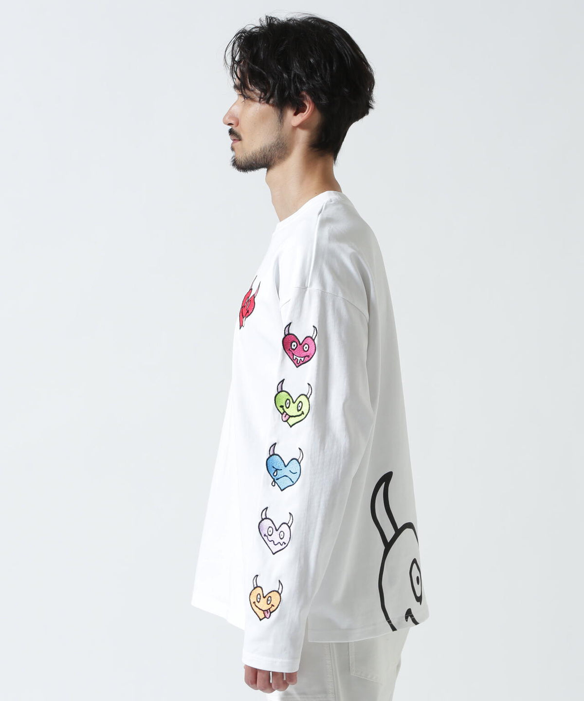 maxsix(マックスシックス)HEART SLEEVES L/S TEE