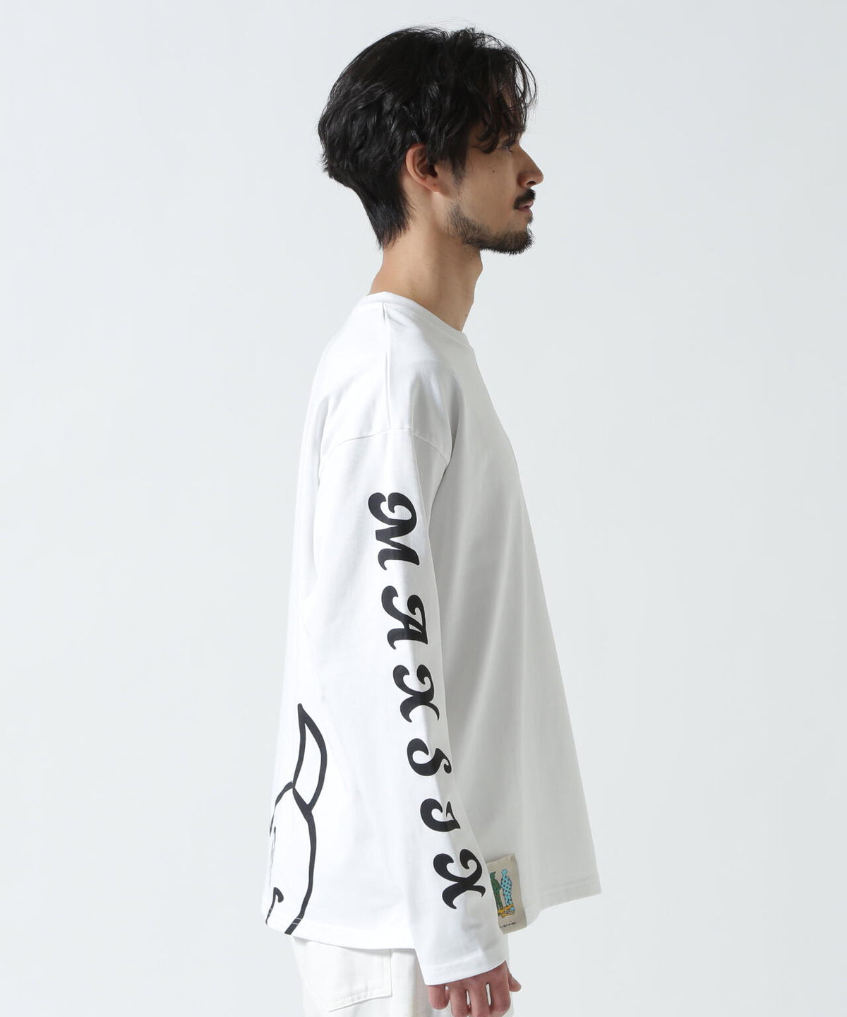 maxsix(マックスシックス)HEART SLEEVES L/S TEE