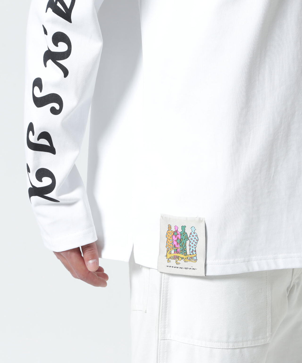 maxsix(マックスシックス)HEART SLEEVES L/S TEE