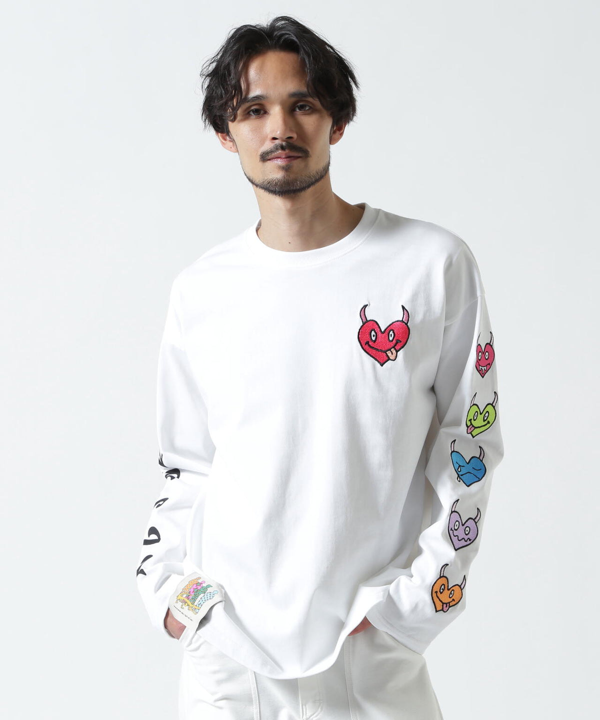 maxsix(マックスシックス)HEART SLEEVES L/S TEE