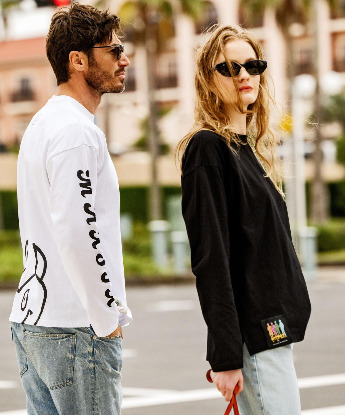 maxsix(マックスシックス)HEART SLEEVES L/S TEE
