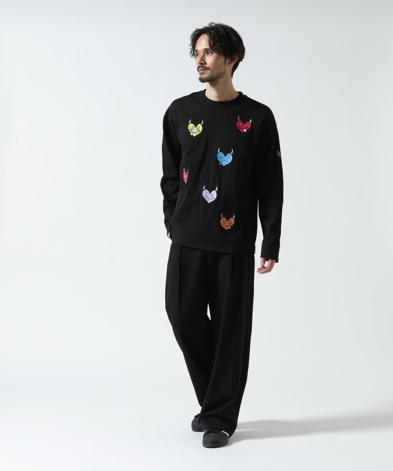 maxsix(マックスシックス)MALTI HEART L/S TEE