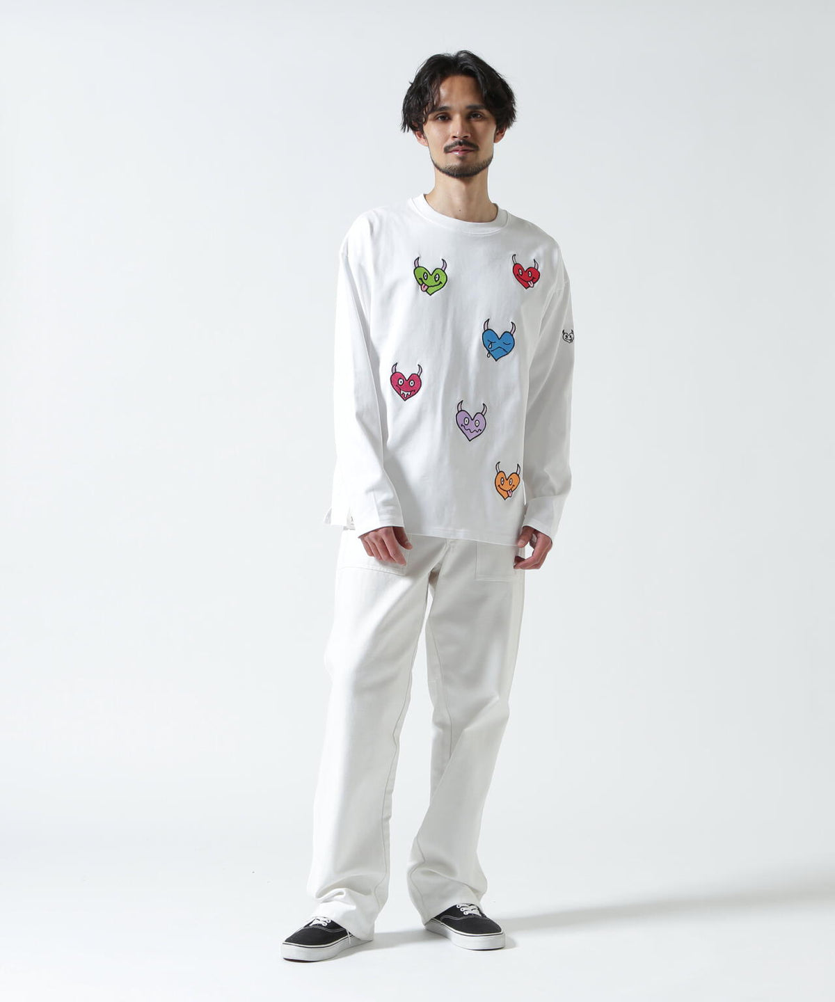 maxsix(マックスシックス)MALTI HEART L/S TEE