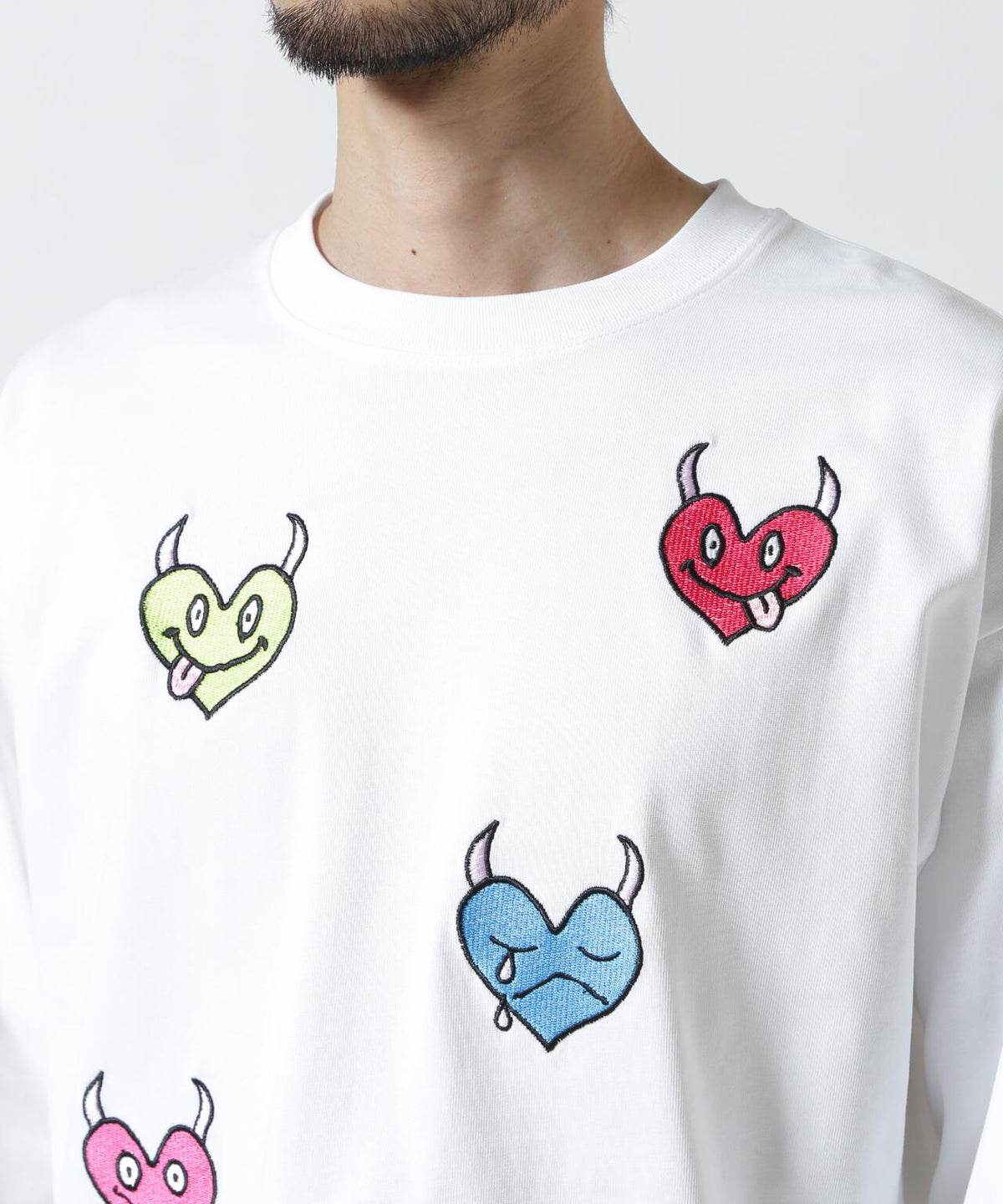 maxsix(マックスシックス)MALTI HEART L/S TEE