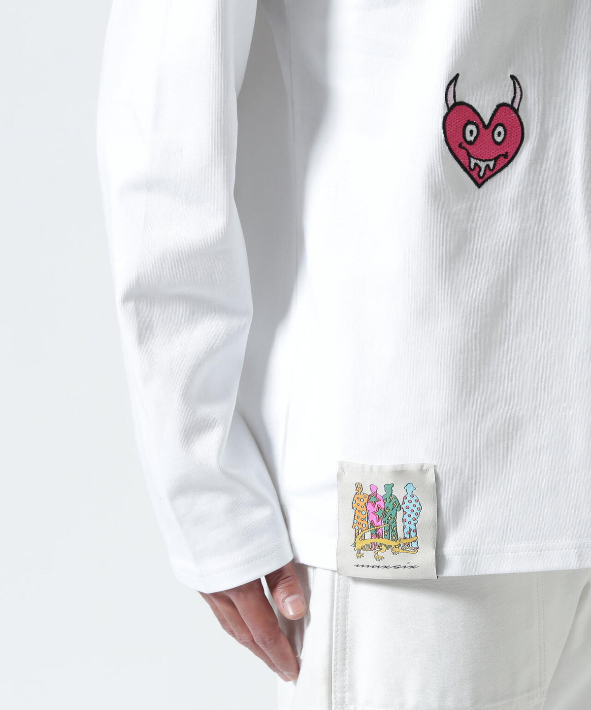 maxsix(マックスシックス)MALTI HEART L/S TEE