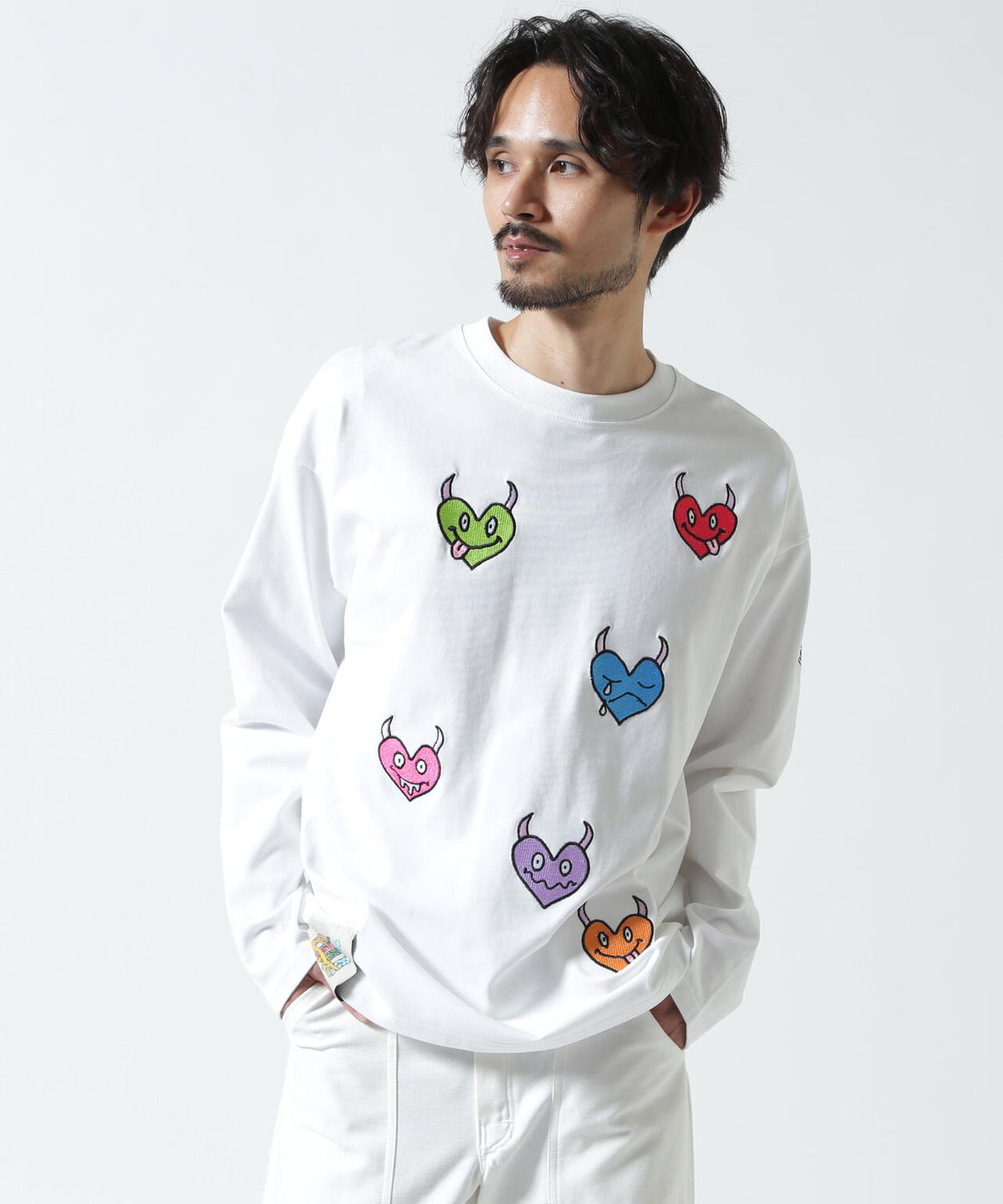 maxsix(マックスシックス)MALTI HEART L/S TEE