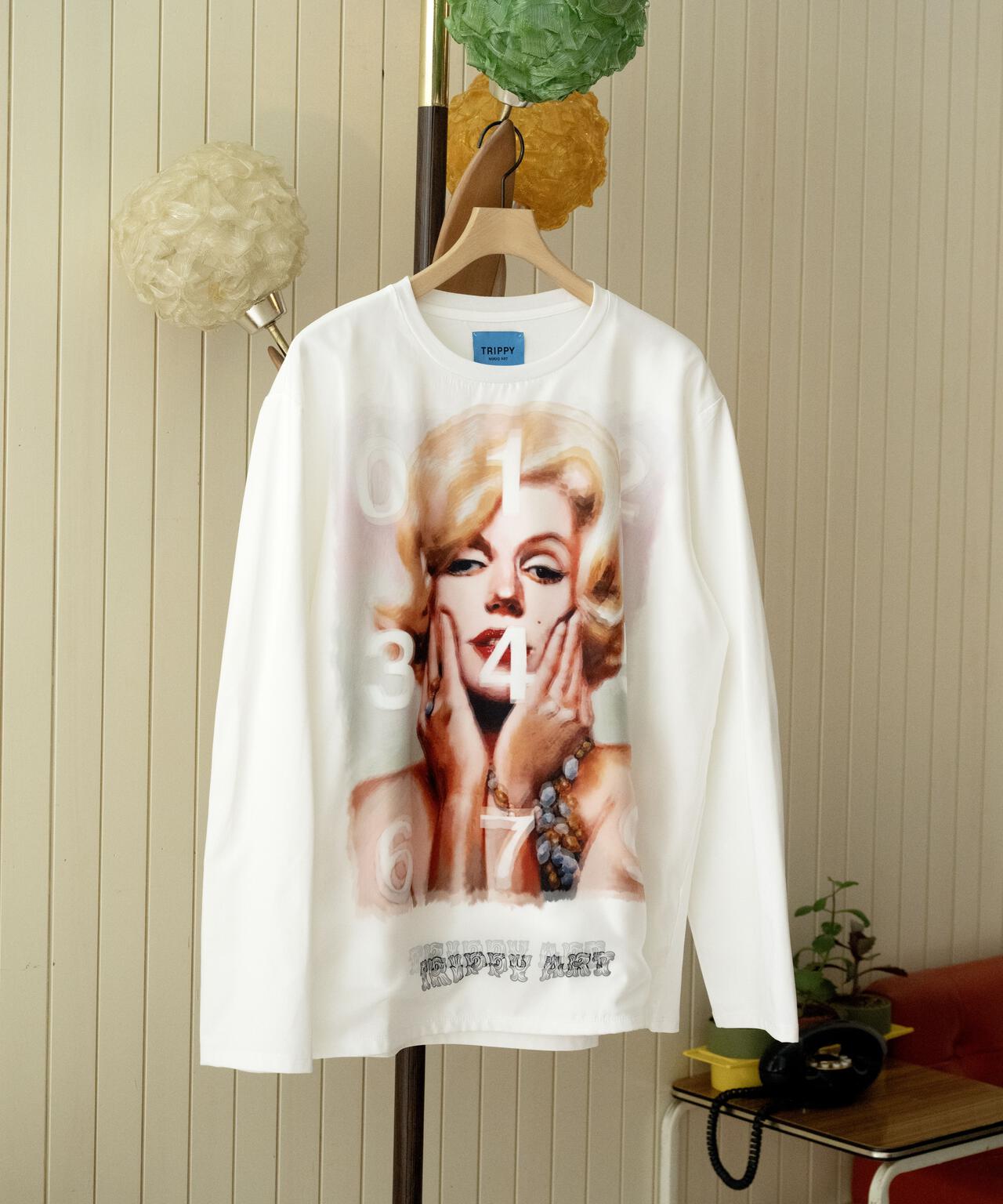 ビーセカンド（B’2nd）/maxsix(マックスシックス）MONROE ３D L／S TEE maxsix(マックスシックス）MONROE 3D L/S TEE | B'2nd（ビーセカンド