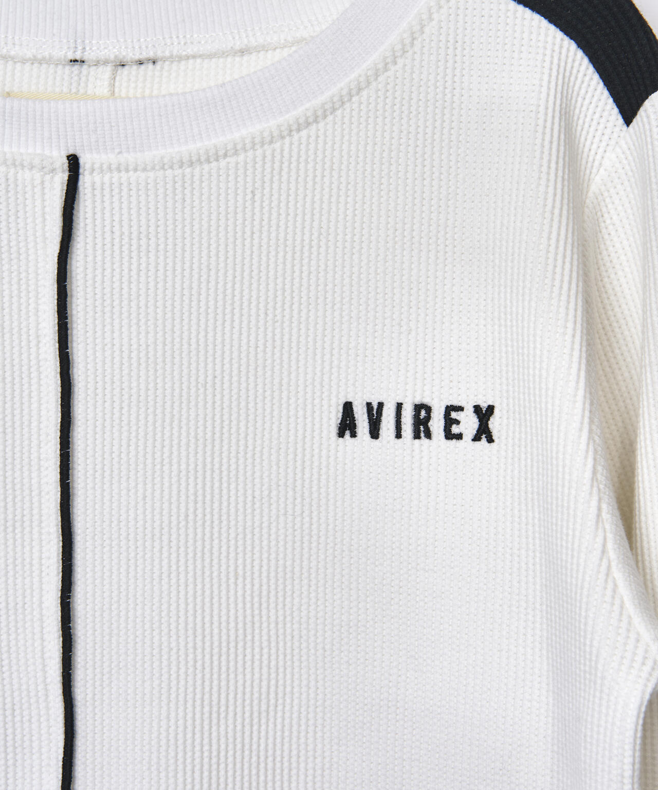 AVIREXxAULA AILA(アヴィレックスxアウラアイラ)サーマルニットトップス