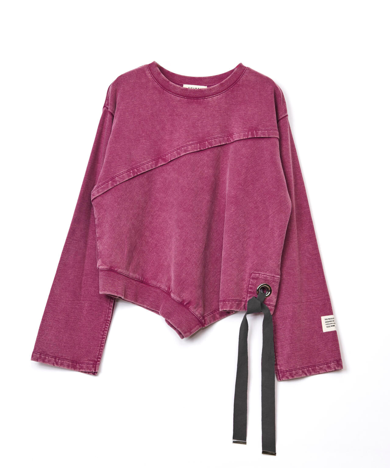 AVIREXxAULA AILA(アヴィレックスxアウラアイラ)アシンメトリーキリカエプルオーバー