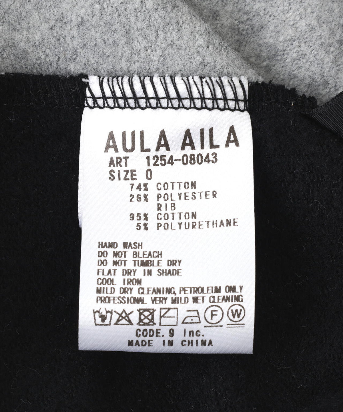 AULA AILA(アウラ アイラ)別注2WAYキーネックプルオーバー